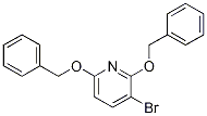 Structure of 2,6-Bis(benzyloxy)-3-bromopyridine