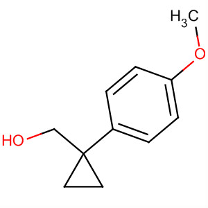 Cyclopropanemethanol, 1-(4-methoxyphenyl)-结构式