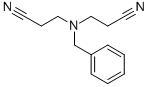 Structure of 3-[BENZYL-(2-CYANO-ETHYL)-AMINO]-PROPIONITRILE