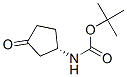 Structure of CARBAMIC ACID [(1S)-3-OXOCYCLOPENTYL]-,TERT-BUTYL ESTER