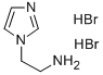 1-(2-Aminoethyl)-1H-imidazole dihydrobromide结构式