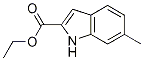 6-Methyl-1H-indole-2-carboxylic acid ethyl ester结构式