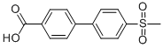 Structure of 4-(4-Methanesulfonylphenyl)benzoic acid