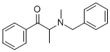 Structure of 2-(BENZYL METHYL AMINO)-1-PHENYLPROPAN-1-ONE