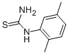 Structure of (2,5-xylyl)thiourea
