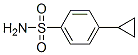 Structure of Benzenesulfonamide,4-cyclopropyl-