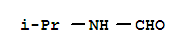Chemical structure of formamide, N-(1-methylethyl)-