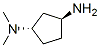 Structure of 1,3-CYCLOPENTANEDIAMINE,N,N-DIMETHYL-,(1S-TRANS)-