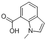 Structure of 1-METHYL-1H-INDOLE-7-CARBOXYLIC ACID
