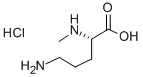 N2-甲基-L-鸟氨酸结构式