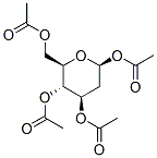Structure of D-Arabino-hexopyranose, 2-deoxy-, tetraacetate, alpha-
