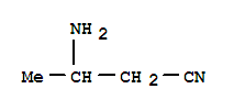Structure of Butanenitrile, 3-amino-
