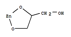 Zinc,[1,2,3-propanetriolato(2-)-kO1,kO2]-结构式