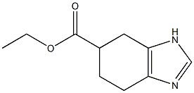 乙基-4,5,6,7-四氢-1H-苯并[D]咪唑-6-羧酸乙酯结构式