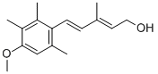 Structure of 5-(4-Methoxy-2,3,6-trimethylphenyl)-3-methyl-2,4-pentadien-1-ol