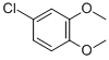 Structure of 4-chloro-1,2-dimethoxy-benzene