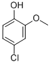 Structure of 4-CHLORO-2-METHOXYPHENOL