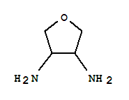 Structure of 3,4-FURANDIAMINE,TETRAHYDRO-