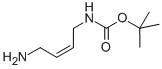 Structure of CARBAMIC ACID (4-AMINO-2-BUTENYL)-,TERT-BUTYL ESTER,(Z)-