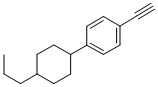 4-(4-丙基环丙基)苯乙炔结构式