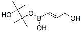 Structure of trans-3-Hydroxy-1-propenylboronic acid pinacol ester