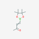 (e)-4-(4,4,5,5-tetramethyl-1,3,2-dioxaborolan-2-yl)but-3-en-2-one结构式