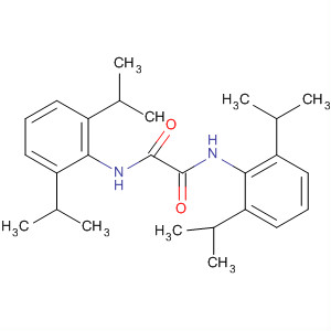 Structure of Ethanediamide, N,N'-bis[2,6-bis(1-methylethyl)phenyl]-