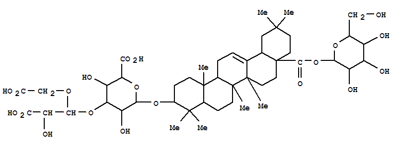 Structure of AchyranthosideC