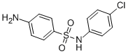4-氨基-N-(4-氯苯基)-苯磺酰胺结构式