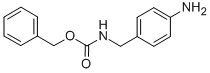 Structure of 4-N-CBZ-AMINOMETHYLANILINE