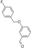 Structure of 3-(4-FLUORO-BENZYLOXY)-BENZALDEHYDE