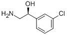 Structure of (S)-2-Amino-1-(3-chloro-phenyl)-ethanol