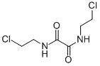 Structure of N,N-BIS(2-CHLOROETHYL)OXAMIDE