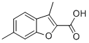 Structure of 3,6-DIMETHYL-BENZOFURAN-2-CARBOXYLIC ACID