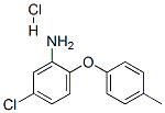 Structure of 5-CHLORO-2-(4-METHYLPHENOXY)ANILINE HYDROCHLORIDE