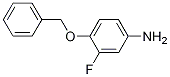 Structure of BenzenaMine, 3-fluoro-4-(phenylMethoxy)-