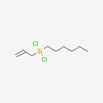 Structure of ALLYLHEXYLDICHLOROSILANE
