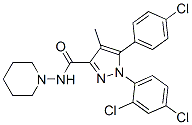 Structure of Rimonabant