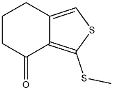 Structure of 3-(methylthio)-6,7-dihydrobenzo[c]thiophen-4(5H)-one