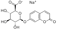 UMBELLIFERONE GLUCURONIDE SODIUM SALT结构式