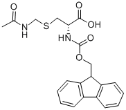 Structure of FMOC-D-CYS(ACM)-OH
