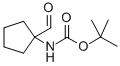 BOC-1-氨基-1-环戊烷甲醛结构式