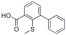 Structure of 2-(METHYLTHIO)BIPHENYL-3-CARBOXYLIC ACID