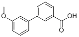Structure of 3-METHOXY-BIPHENYL-3-CARBOXYLIC ACID