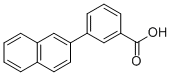 Structure of 3-(6-(Methoxycarbonyl)naphthalen-2-yl)benzoic acid