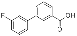 Structure of 3-FLUORO-BIPHENYL-3-CARBOXYLIC ACID