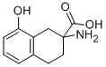 Structure of 2-AMINO-8-HYDROXY-1,2,3,4-TETRAHYDRO-NAPHTHALENE-2-CARBOXYLIC ACID