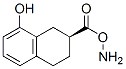 Structure of 2-NAPHTHALENECARBOXYLIC ACID 2-AMINO-1,2,3,4-TETRAHYDRO-8-HYDROXY-,(S)-