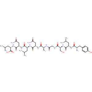 Structure of L-Leucine,L-tyrosyl-L-leucyl-L-serylglycyl-L-alanyl-L-asparaginyl-L-leucyl-L-asparaginyl-