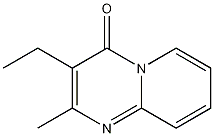 3-Ethyl-2-methyl-4H-pyrido[1,2-a]pyrimidin-4-one结构式